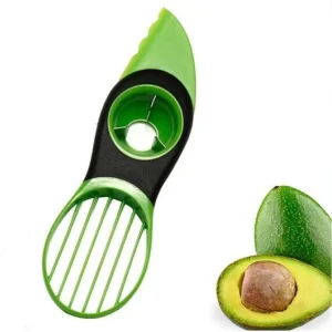 3 in 1 Avocado Cutter Fruit Slicer Peeler Easy Scoop Tool Kitchen Cook Food Art