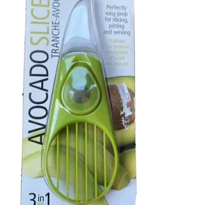 Avocado Slicer Joie 3 In 1 Green Kitchen Gadget Pitter Pit Removal Slice